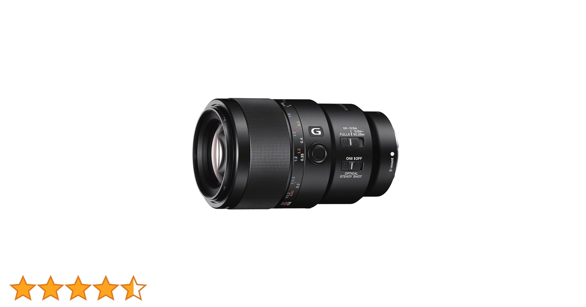 Sony 90mm Macro G Lens with Image Stabilization for E-Mount